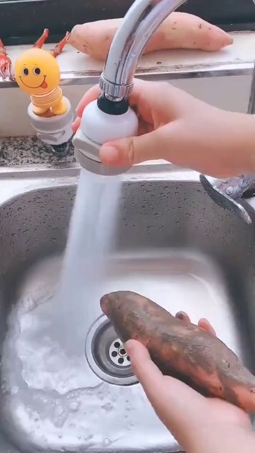 有了这个增压水龙头,以后洗菜洗水果,再也不怕洗不干净了